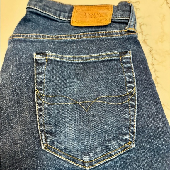 Ralph Lauren Men's Dark Blue Straight Jeans 33x32 - Picture 2 of 7